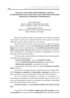 Politica UE privind instrumentele juridice și organismele nou create în lupta împotriva spălării banilor și finanțării terorismului